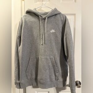 Nike Hoddie | Grey Sweatshirt | Size: M